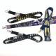 Promotion Neck Strap Lanyard For Id Cards Silk Screen Logo With Metal Lock