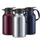60 Oz 2.2 Liter Cafe Camping Coffee Pot Water Double Wall 18/8 Stainless Steel