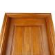 Bedroom Melamine Wooden Door HDF Board Natural Veneer 90cm Width