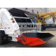 Sealed Container Rear Loading Garbage Truck for Urban Domestic Refuse