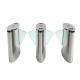 Two Direction Waist High Turnstile Flap Barrier , 24VDC Security Entrance Systems