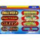 21.5 Inch  Monitor  Video Slot Machines  Multi - Game Jungle Wild / Black Knight