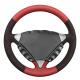 Sports Style Hand Stitched Leather Steering Wheel Cover for Porsche Cayenne 2003-2010