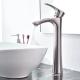 SUS304 Stainless Steel Vessel Single Hole Single Handle Basin Mixer In SN