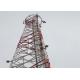 Triangle Lattice Telecom Steel Tower, High Tensile Steel A36 Angle Steel Communication Tower