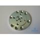 5 Axis Brass Cnc Machining Parts Heat Resistance Nickel Plated