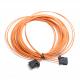 Orange MOST Fiber Optic Loop Bypass Female Adapter For Mercedes BGM