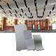 Curved Aluminum Wall Panels / Architectural Metal Ceiling Tiles Suspended