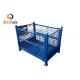 Collapsible Stainless Steel Wire Mesh Pallet Cages For Supermarket