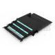 3 Layer Sliding Tray MPO Patch Panel 144 Cores 19 Inches 12 Cassette MPO/PC-LC/UPC 12 Core Cassette Module