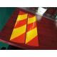 Weather Resistant Red And Yellow Vehicle Reflective Tape Package 1 Roll/Box