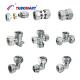 12mm 16mm 20mm Pex Compression Fittings Demountable Compression Elbow Fittings