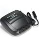Electric Small Portable Car Heaters 150w Black Color Plastic Material With Switch