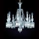 Short 8 Lights Baccarat Crystal Lamp W26*H30inch Customization