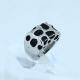 FAshion 316L Stainless Steel Ring With Enamel LRX181