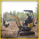 Compact Hydraulic Crawler Excavator , 2 Ton Small Mini Excavator Machine