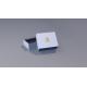 White Lid And Based Paperboard Gift Boxes For Jewelry Packaging