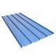 RAL5015 Blue Pre-Painted Aluzinc Metal Tiles And Roof Panels Trapezoidal Corrugated Sheet Valspar HDP 30 Years Warranty