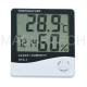 HTC-1 Digital LCD Thermometer Hygrometer Temperature Humidity Meter Gauge for Clock Alarm