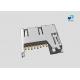 Micro SD Card Connectors, Secure Digital Compatible Card, 8 Position, Surface Mount, Right Angle