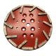 Laser Welded 125mm Segmented Diamond Grinding Cup Wheel For Concrete , Stone, Building Material