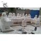 White Marble Statue Last Supper Sculpture Church Jesus Catholic Christian Religious Life Size Outdoor Handcarved