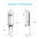 1100ml Thermometer Hand Dispenser With Adapter For Families Hotels