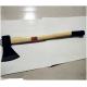 700 Length Wooden Handle Forged Carbon Steel Hand Working Tools Splitting Axe (XL0133-5)