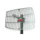Vertical Mobile Signal Repeater 2.4 Ghz 24dBi Grid Parabolic Antenna 3G