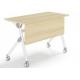 classroom movable folding desk with casters furniture