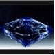 Top Grade Blue Crystal Ashtray