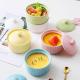 Oven safe Ceramic Creme Brulee Ramekins Bowls With Lid Cake Pudding Ceramic Dessert Bowl For Restaurant Wedding