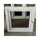 European Design UPVC Double Glazing Swing Casement Window 26*26 Inch Sizes Customizable PVC Window