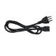 Durable Standard Copper Electrical Power Cord 3Pin  Indian Power Cable