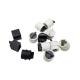 8 Pin Three Pronged RJ45 Connectors Waterproof Ethernet Cable Connector