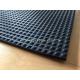 Diamond Gym Rubber Floor Matting Commerical Anti - Slip Pyramid Pattern Rubber