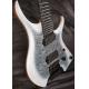 2025 Fanned Frets 7 Strings Headless Electric Guitar White Color with Eye Poplar 5-ply Roasted Maple