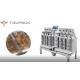 MCU Control Multi Head Weigher For Cooked Meat Filling Fast Food 50 Bag / Min