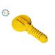 Yellow Color Track Cylinder Assembly For E200B Earthmoving Undercarriage