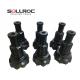 6 Inch DHD360 165mm Rock Drilling DTH Drill Bits For Mining In Black Color