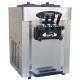 Three Flavor Milk Soft Ice Cream Machine Voltage 60hz For Restaurant