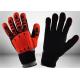 Industrial Mechanic Work Gloves Impact Resistant Mechanic Safety Gloves 13 Gauge