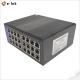 48v IPv6 Industrial PoE Switch 10M/100M/1000M 16 PoE Port + 8 RJ45 Port