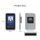 Wireless IP65 AI Face Recognition Biometric Device Access Control 1280 X 800 Resolution