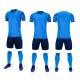 Plain Blank Football Uniform Polyester Plain Jerseys Football Jersey 11 Set