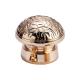 OEM ODM Zamac Perfume Cap Heavy Cap With Luxury Gold Color High End Surface Finished