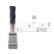 65HRC 4 Flutes 30 Helix Cemented Carbide Endmill for Harden Steel
