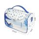 Water Resistant PU Cosmetic Bag Organizer With Shoulder Strap