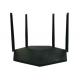 1800Mbps WiFi6 Router Dual Band black Plastic 4 Antennas Mesh WiFi Router