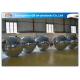 Mirror Ball Silver Giant Inflatable Holiday Decorations For Promoting Custom Made